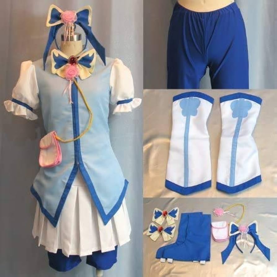 Amazon | Yes!プリキュア5 GOGO キュアアクア 風 コスプレ衣装