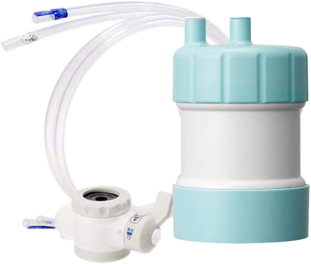 Amazon | 浄水器 ピュリフリー ブルー/ホワイト PF-4BW 20物質除去で2