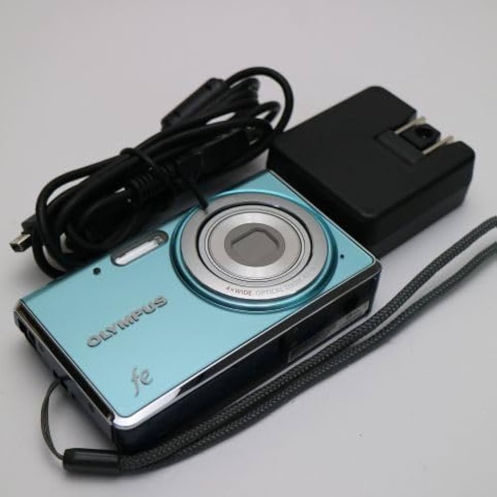 Amazon | ○美品○FE-4020 ライトブルー○OLYMPUS | コンパクト 通販