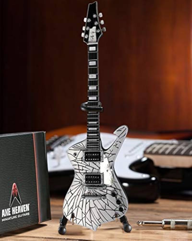 Amazon.com: Axe Heaven Kiss-2 Cracked Ice Guitar 2M K01 5007