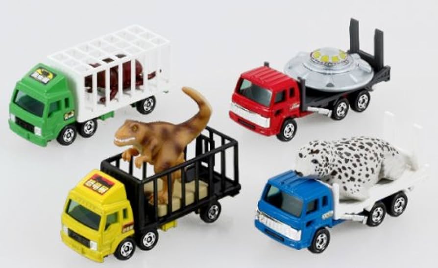 Amazon.co.jp: トミカギフト ゆかいなトレーラーセット4 : おもちゃ