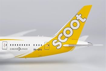 Amazon.com: Hobby-Ace NG Models for Scoot for Boeing B787-8 9V-OFK