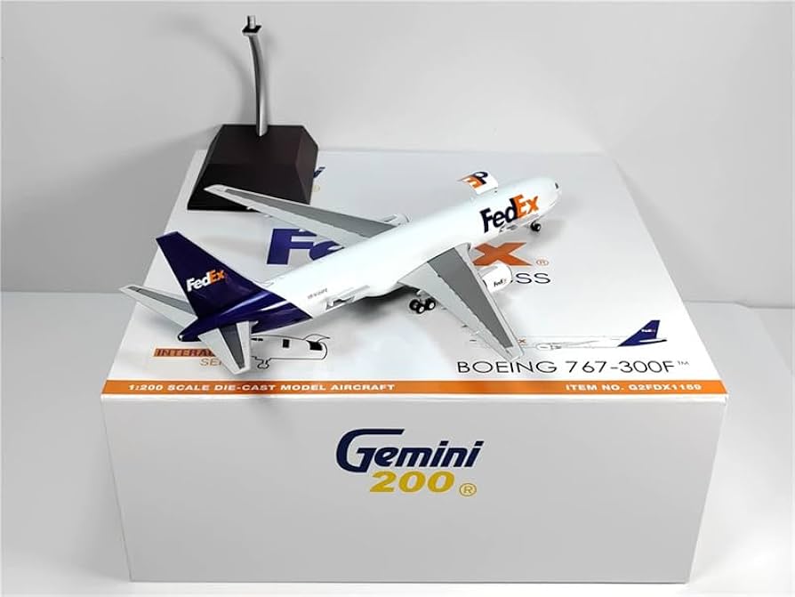 Amazon.co.jp: GeminiJets 1:200 完成品 for FedEx Express for Boeing
