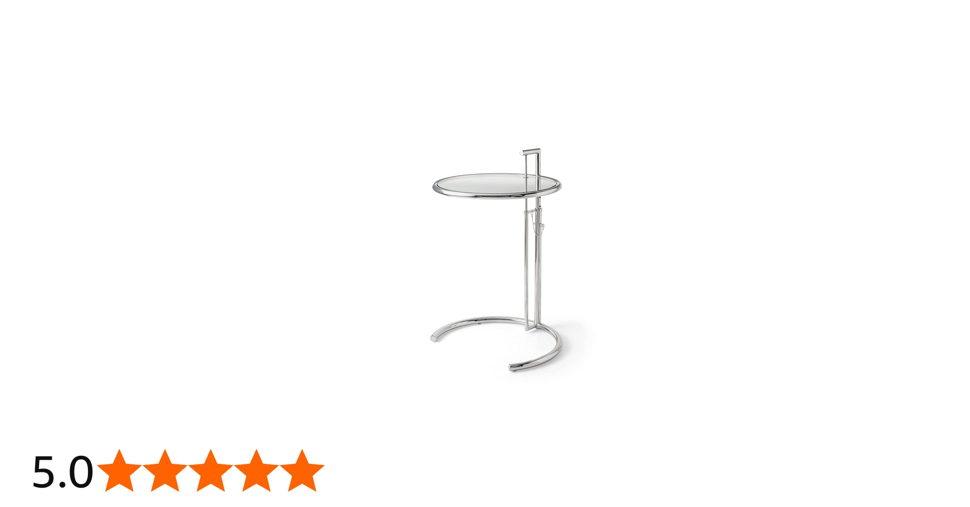 Amazon｜Eileen Gray アイリーングレイ アジャスタブルテーブル/サイド