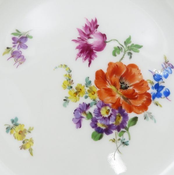 Amazon.co.jp: マイセン プレート□ベーシックフラワー ブーケ 五つ花