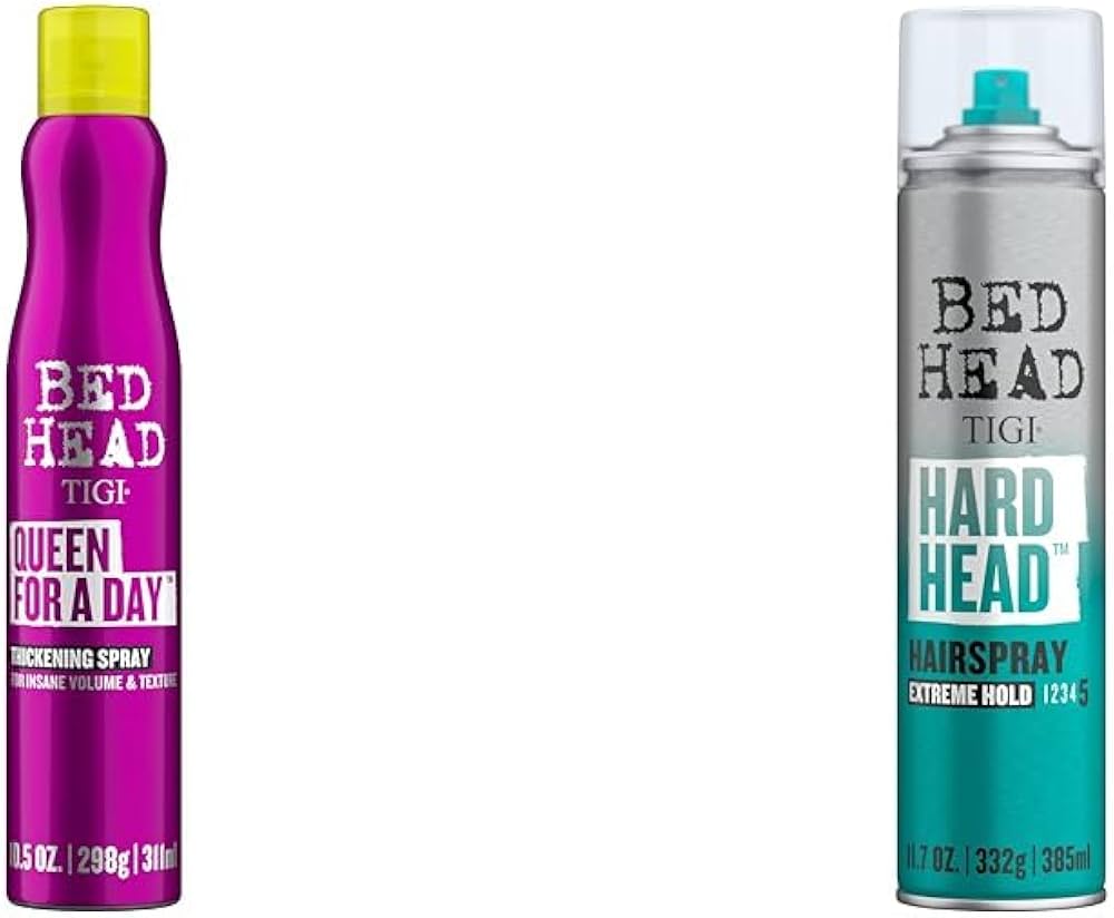 Amazon.com : TIGI Bed Head Queen For A Day Thickening Spray for