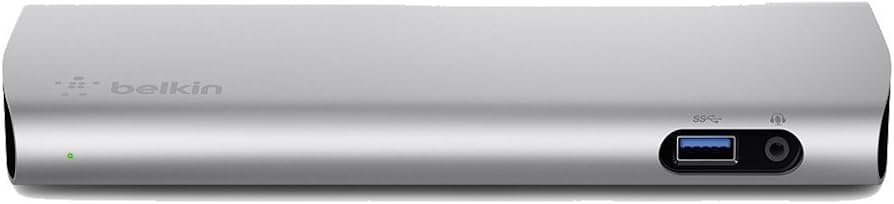 Amazon.co.jp: BELKIN (ベルキン) Thunderbolt 3 Express Dock HD (0.5