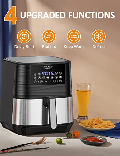Review Analysis + Pros/Cons - Innsky Air Fryer XL 5 8 QT 2022