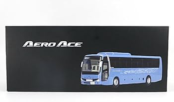 Amazon | ATLAS 1/43 三菱 ふそう エアロエース バス ブルー ATLAS 1