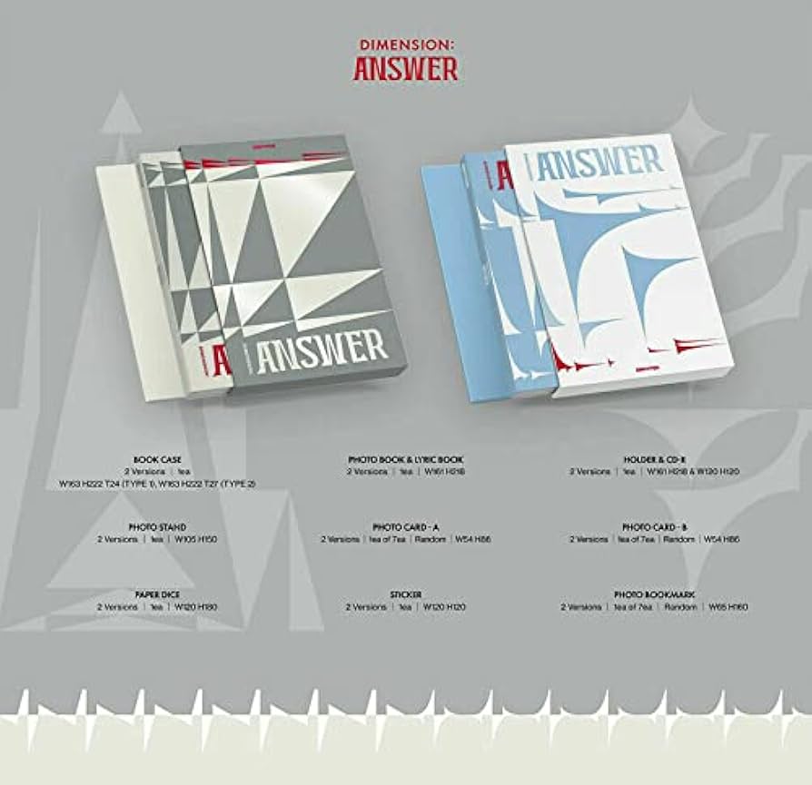 Amazon.com: ENHYPEN [ DIMENSION : ANSWER ] Album ( TYPE 2 Ver