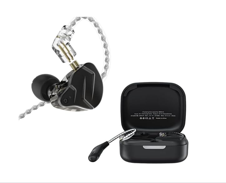 Amazon.com: KZ ZSN PRO X Wired Earbuds and KZ AZ09 Bluetooth 5.2