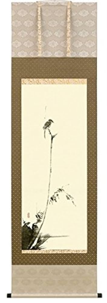 複製/野口小蘋/玉堂富貴図/桐共箱付/工芸/布袋屋掛軸HH-353 複製/野口