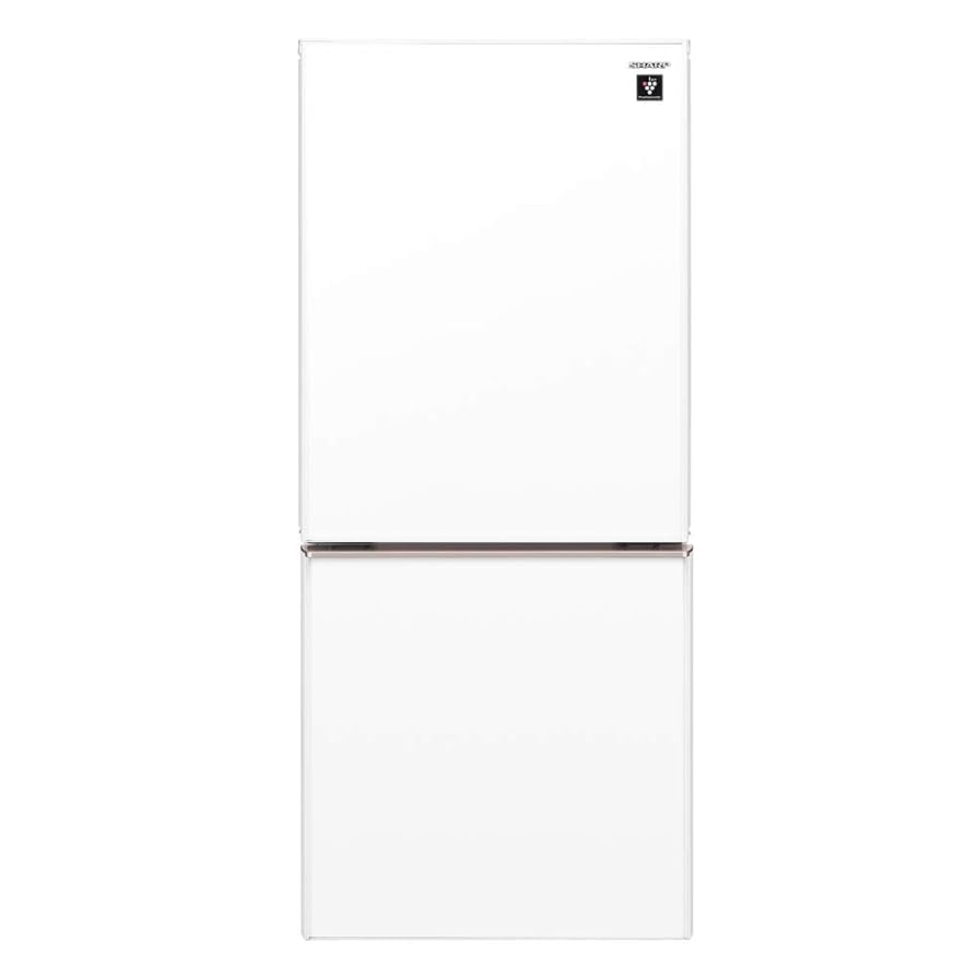 SHARP プラズマクラスター搭載冷蔵庫 137Lガラストップつけかえドア