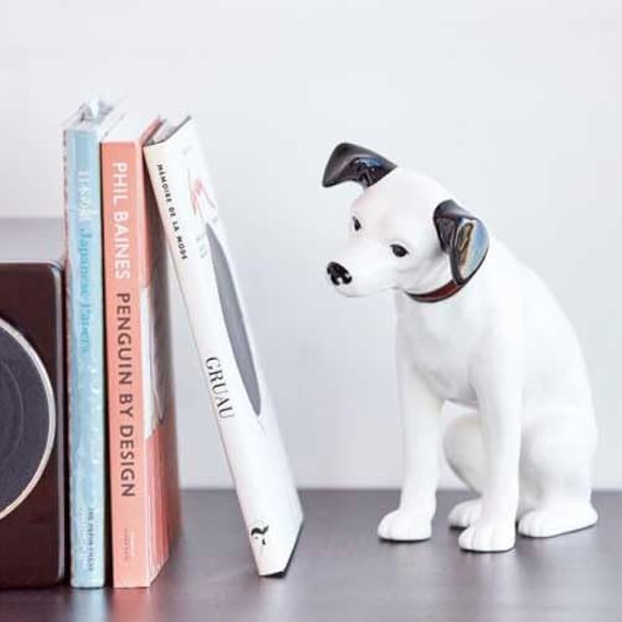 Amazon.co.jp: ビクター ニッパー 陶器置物 21cm / VICTOR NIPPER 品