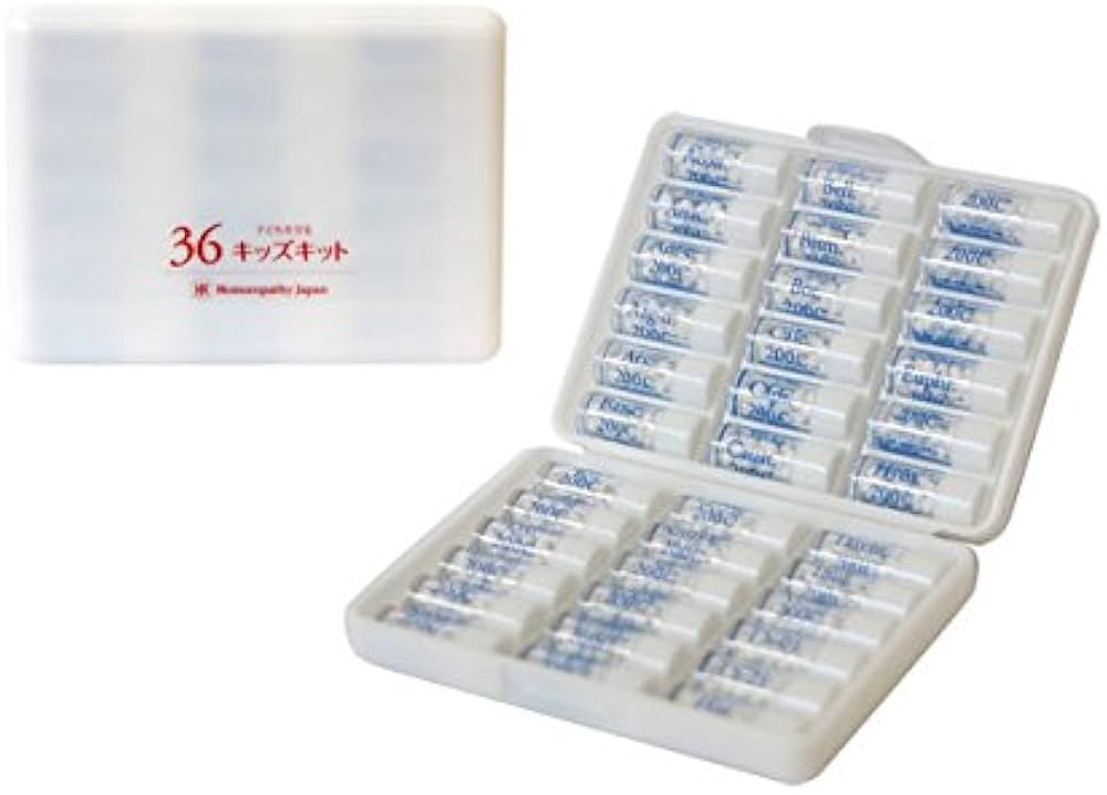 Amazon.co.jp: ホメオパシージャパンレメディー 新36キッズキット