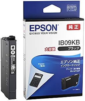 Amazon | エプソン 純正 インクカートリッジ IB09KB ブラック 大容量