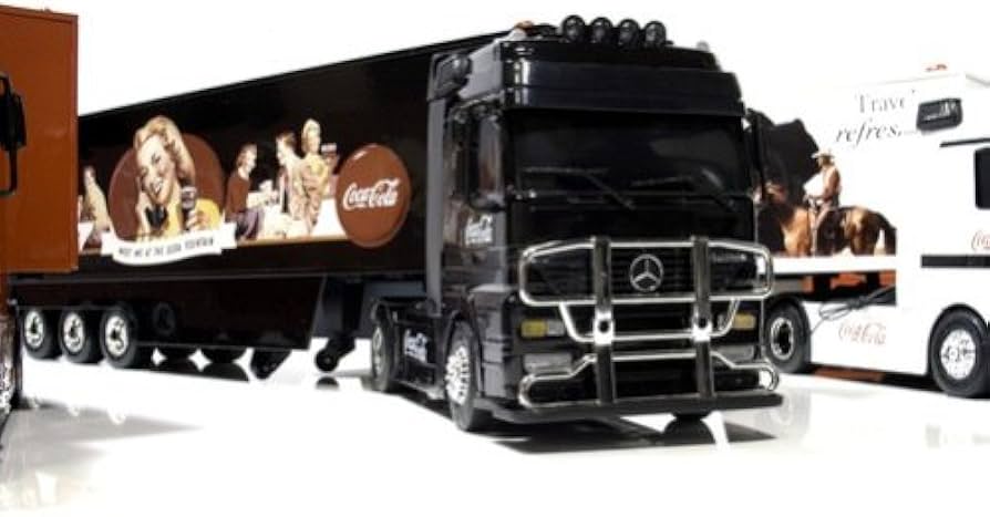 Amazon.co.jp: R/Cコカ・コーラトレーラー黒 : おもちゃ