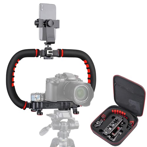 Amazon.co.jp: Zeadio カメラスマートフォンスタビライザー、ハンドル