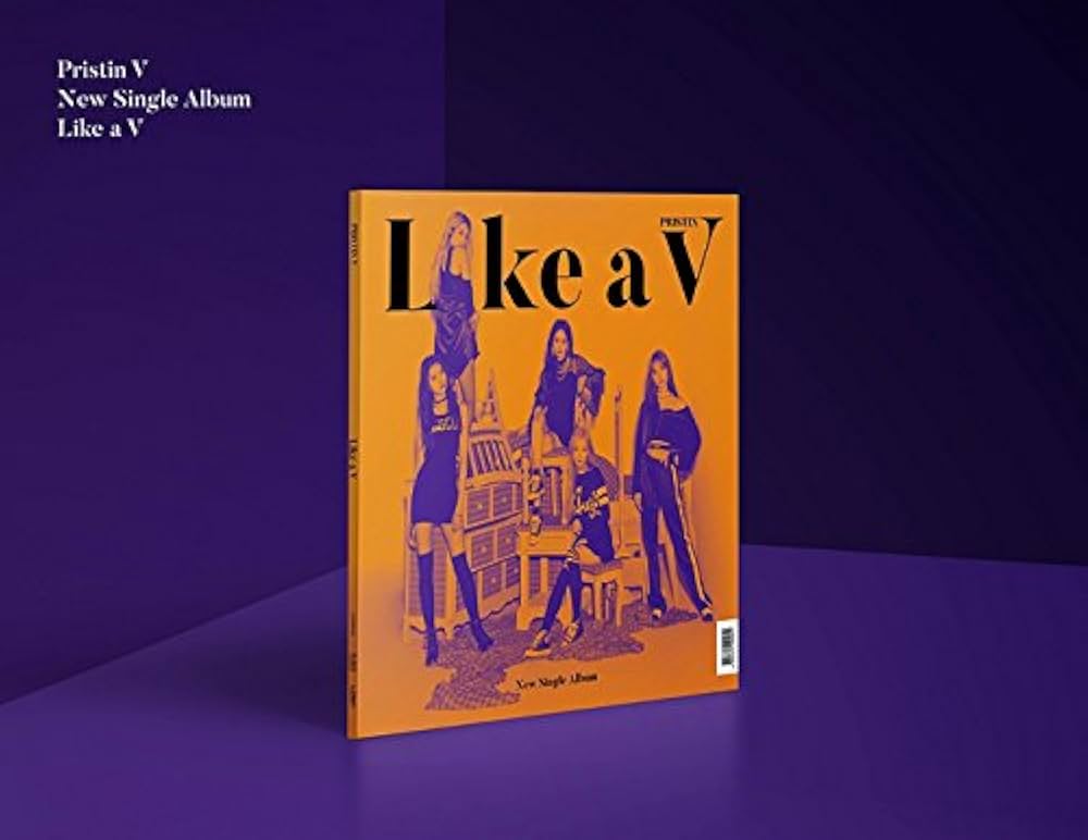 PRISTIN, PRISTIN V - PRISTIN V [LIKE A V] Single Album CD+