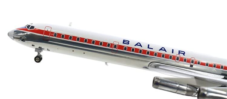 Amazon | INFLIGHT 200 1/200 完成品 BALAIR DC-8-63 HB-IDZ WITH