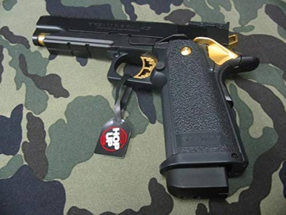 Amazon.co.jp: 東京マルイ・ハイキャパ5.1ゴールドマッチ・ガスブロー