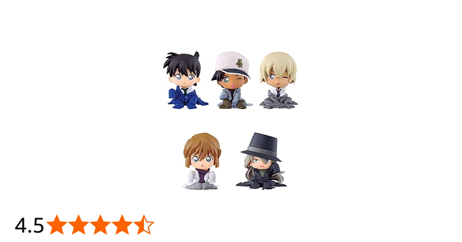 Amazon.co.jp: 名探偵コナン ちぢませ隊2 全5種セット : おもちゃ
