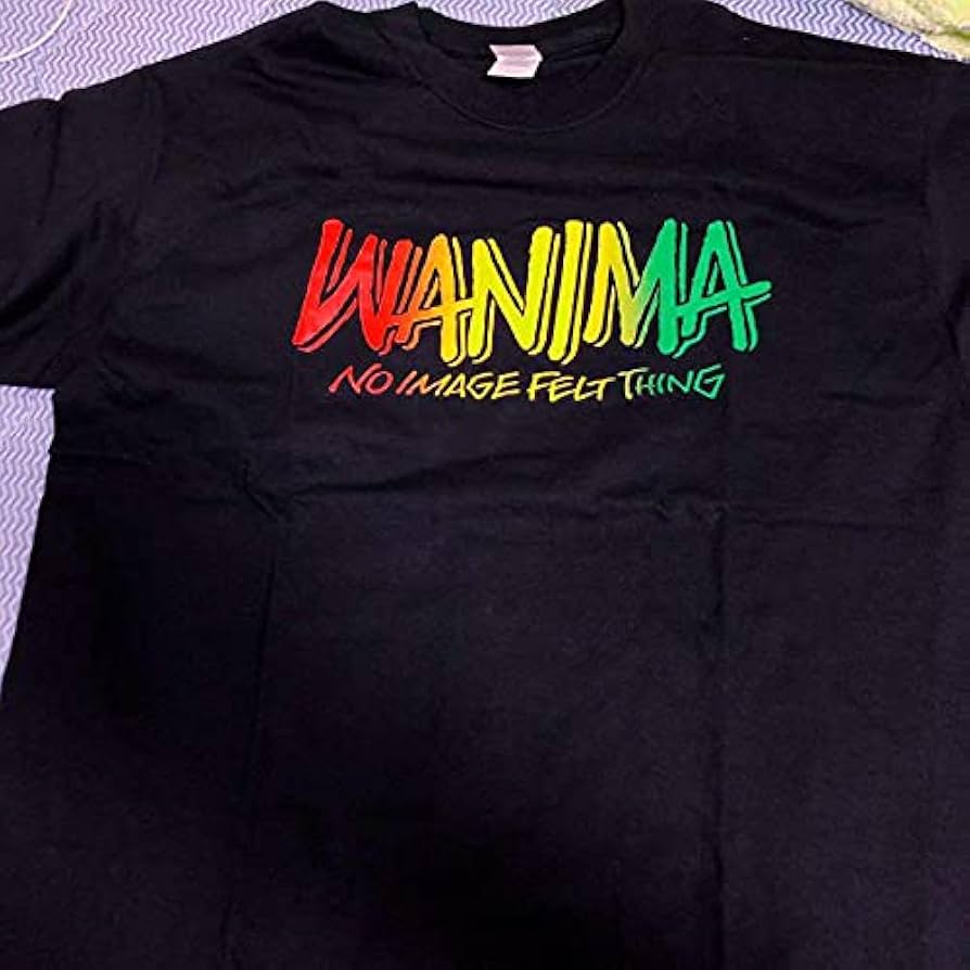 Amazon.co.jp: WANIMA ロゴTシャツ Lサイズ : ファッション