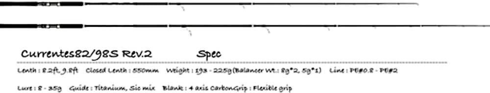 Amazon | トランスセンデンス シーバスロッド カレンテス82|98S+ 2024