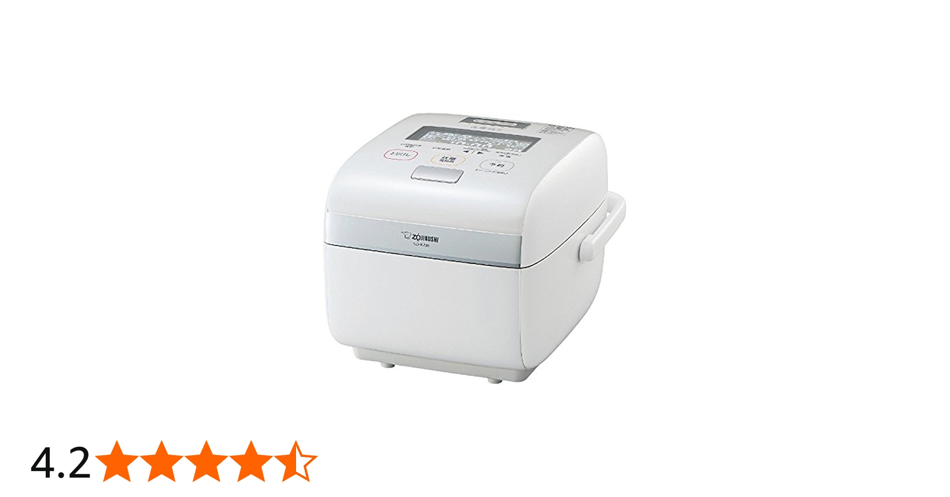 Amazon | 象印 圧力IH炊飯ジャー「炎舞炊き」(5.5合) NW-KA10-WZ