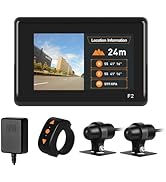 Amazon.co.jp: モトカム バイク用 ドライブレコーダー 前後 カメラ