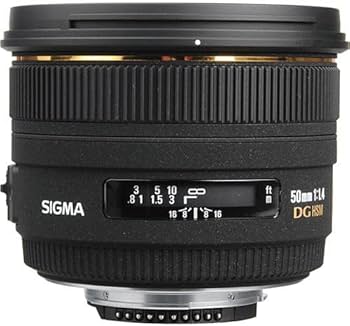 Amazon.com : Sigma 50mm f/1.4 EX DG HSM Lens for Nikon Digital SLR