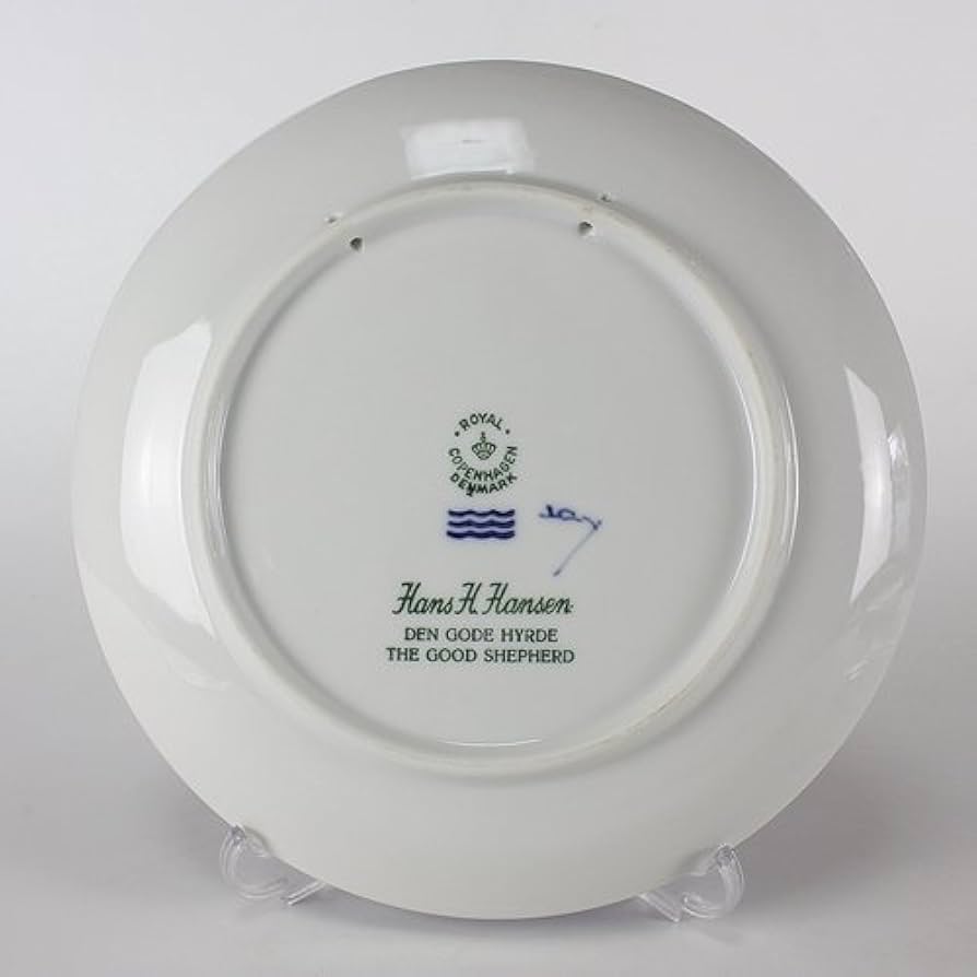 Amazon.co.jp: 1957年 ロイヤルコペンハーゲン イヤープレート