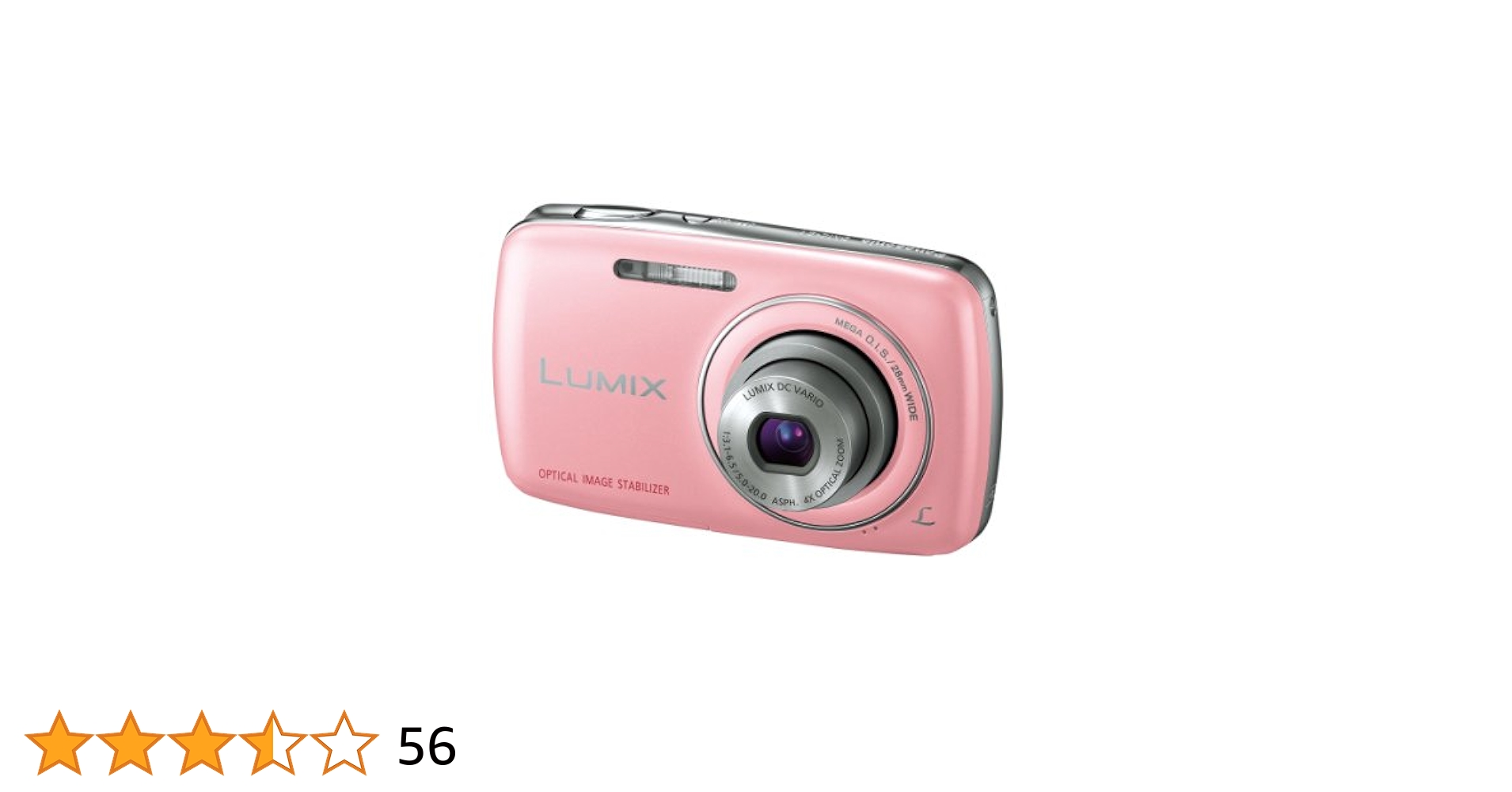 LUMIX DMC-FP1 ピンク 動作確認済 コンデジ スクエアデザイン