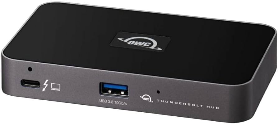 Amazon.com: OWC Thunderbolt Hub Docking Station, Grey/Black
