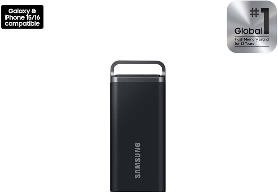 Amazon.com: Samsung T5 EVO Portable SSD 8TB, USB 3.2 Gen 1