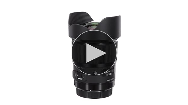 Amazon.co.jp: SIGMA 単焦点レンズ Art 20mm F1.4 DG HSM キヤノン用