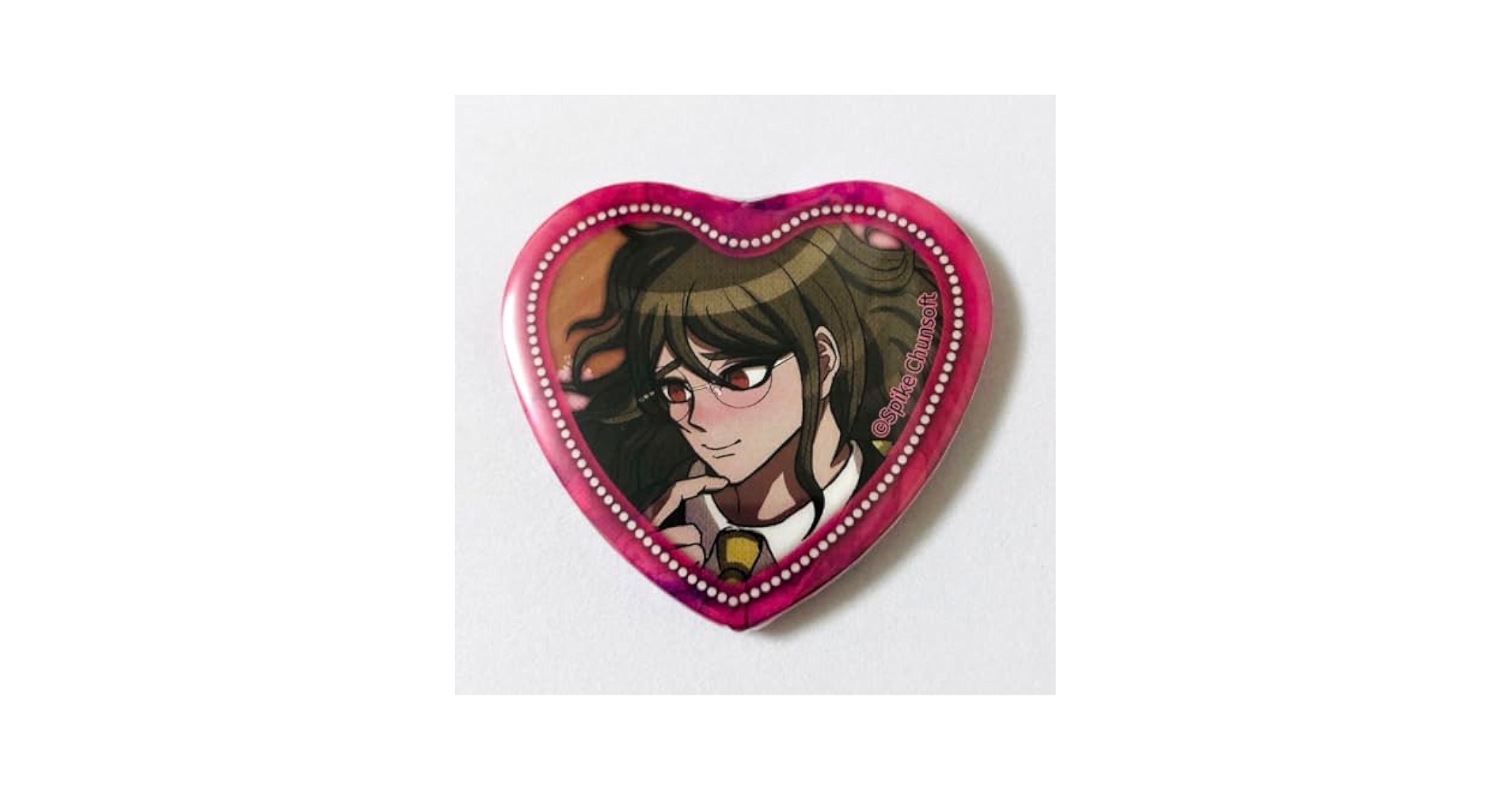 ナンジャタウン テレ顔ハート缶バッジコレクション 左右田和一 2点