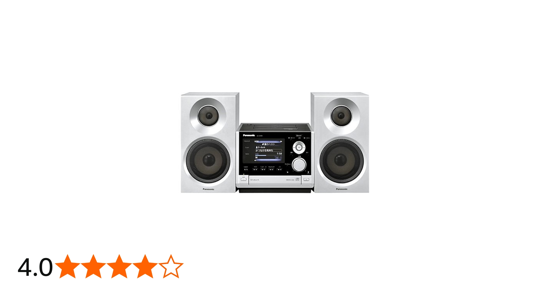 Amazon.co.jp: パナソニック SDステレオシステム シルバー SC-SX950-S