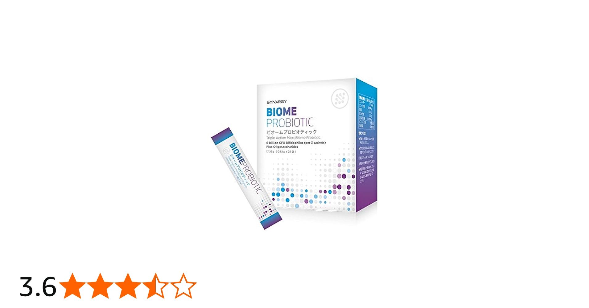 Amazon.co.jp: シナジー ビオームプロビオティック 28袋 : 食品・飲料