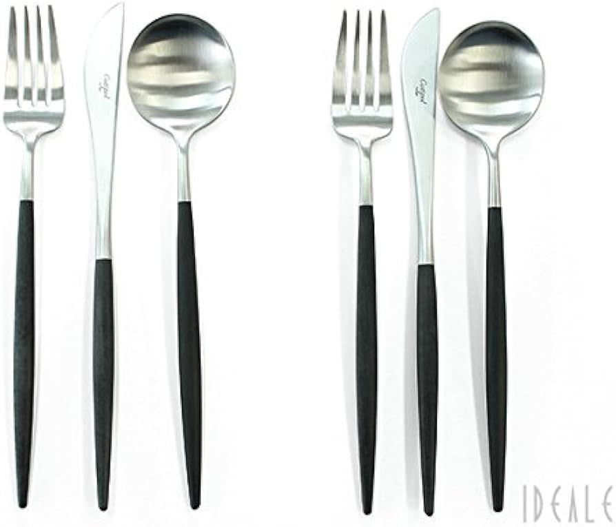 Amazon | クチポール(Cutipol) GOA/ゴア ブラック ディナー6点セット