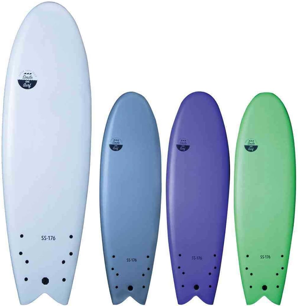 Amazon | スマイルオンサーフ 176 Smile On Surf クワッドフィン