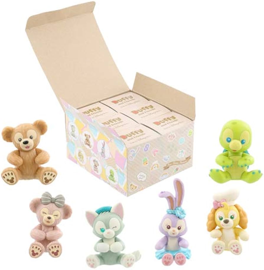 Amazon.co.jp: ダッフィー&フレンズ フィギュア 6個セット ダッフィー