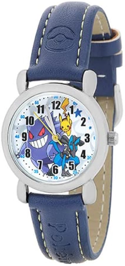 Amazon | ポケモン ジュニアウォッチ ネイビー | 腕時計