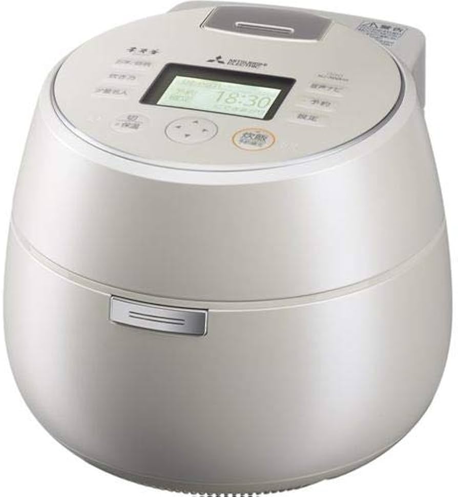 Amazon.co.jp: 三菱 IHジャー炊飯器（5.5合炊き） 白真珠MITSUBISHI 本