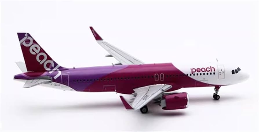 Amazon.co.jp: JC Wings 1/200 完成品 peach for AIRBUS A320NEO