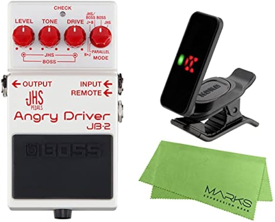 Amazon | BOSS ボス - Angry Driver JB-2 + KORG Pitchclip 2 PC-2 +