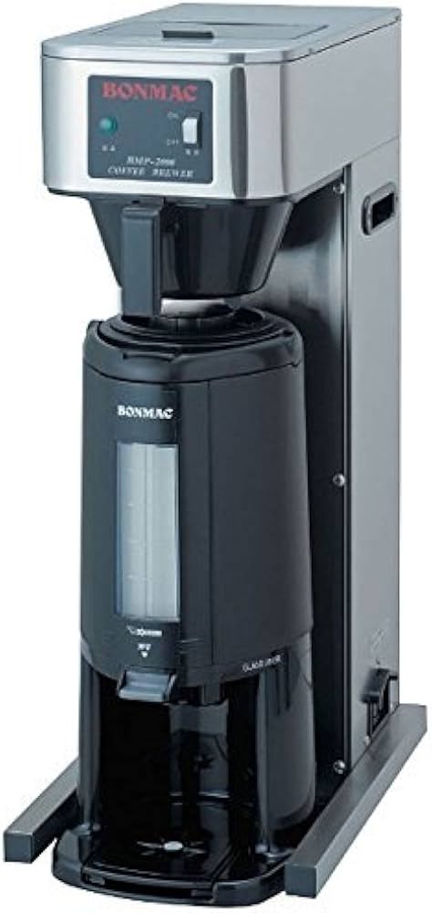 Amazon｜BONMAC コーヒーサーバー ブラック W254xD409xH655mm BMP