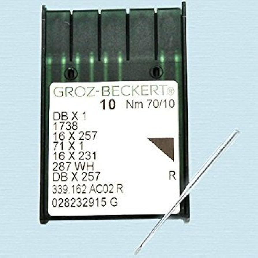Amazon.com: Groz-Beckert GB 16X231 ~ Nm 70/10 (Pack of 10 Needles)