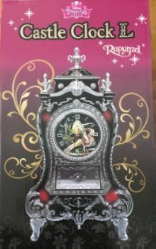 Amazon.co.jp: ディズニー プリンセス ラプンツェル Castle Clock 時計