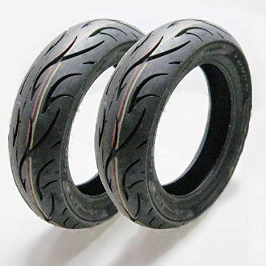 Amazon | [2本セット] ホンダ対応 APE50用 APE100用【前後タイヤセット